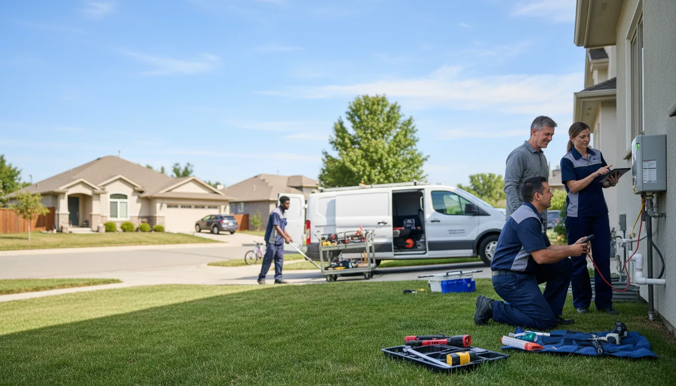 Tankless water heater service in Orrick, MO